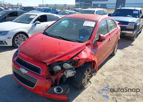 2013 Chevrolet Sonic Lt Auto z USA, uszkodzony, nr VIN 1G1JC5SH4D4156058